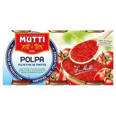 Mutti Tomate Concasse Polpa 2x210g